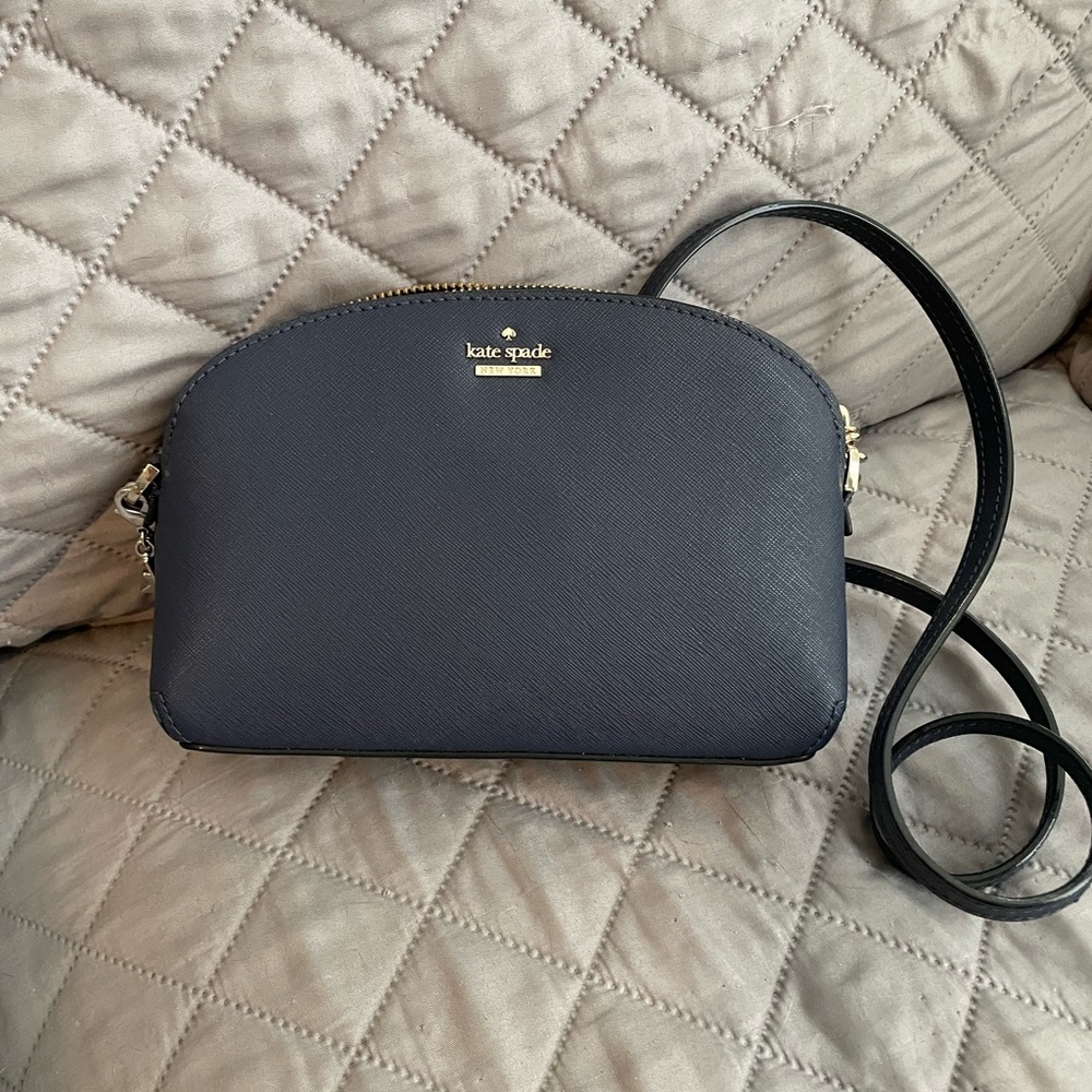 Kate Spade-dark blue crossbody